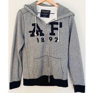 Vintage Y2K Abercrombie & Fitch Graphic Hoodie Unisex S